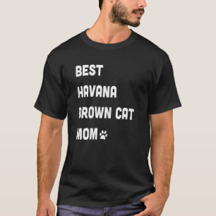 Camiseta Melhor Mulher Gata Havana Marrom Mãe