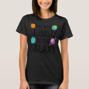 Camiseta Melhor múmia no Dia de as mães da Galáxia presente