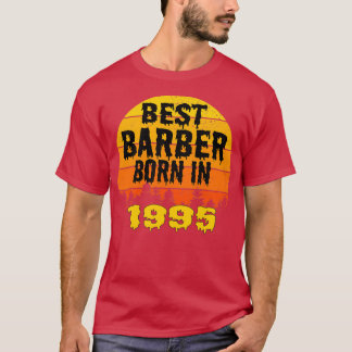 Camiseta Melhor Nascer De Barber Na Vintage De Aniversário