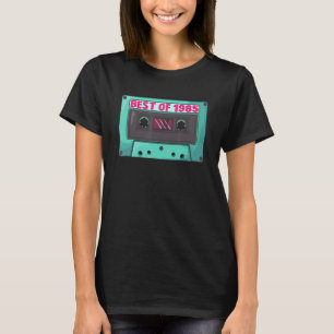 Camiseta Melhor Nascer De Fita Cassete Clássica De 1985 Em