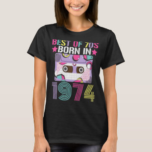 Camiseta Melhor Nascer Dos Anos 70 Em Ideia De Festa de ani