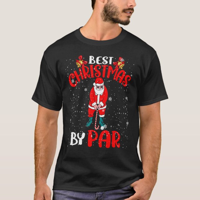 Camiseta Melhor Natal De Par Engraçado Papais noeis De Nata (Frente)