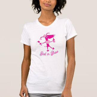 Camiseta Melhor no Bebendo Poodle Dog