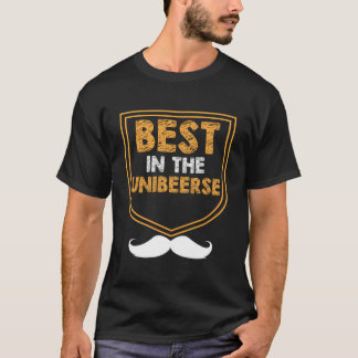 Camiseta Melhor No Unibeerse Pai Cerveja Papai Bebedor Bebi