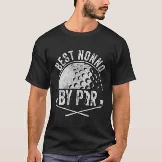 Camiseta Melhor Nonno De Par Golf Esportivo Golf Golfe