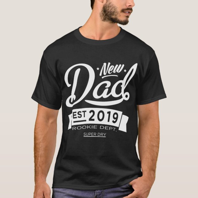 Camiseta Melhor Novo papai 20XX (Frente)