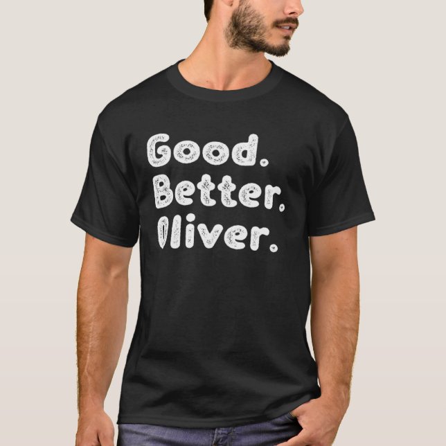 Camiseta Melhor Oliver (Frente)