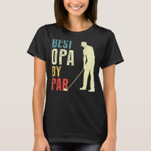 Camiseta Melhor Opa De Meninas Por Pai De Golfe
