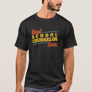 Camiseta Melhor Orientador Escolar de Todos os Tempos Psicó