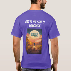 Camiseta Melhor Ouro era a moderna design de arte
