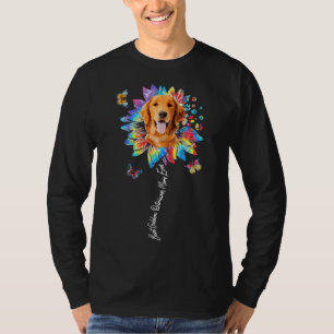 Camiseta Melhor Ouro Retriever Mãe Alguma Vez Tie Sunflower