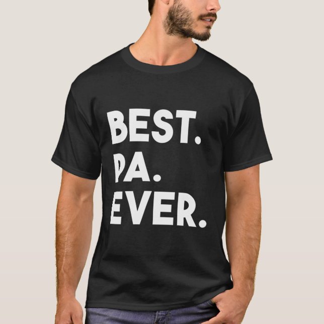 Camiseta Melhor Pa Ever Avô (Frente)