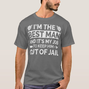 Camiseta Melhor Padrinho de casamento De Casamento De Homem