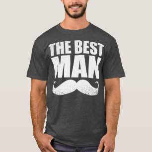 Camiseta Melhor Padrinho de casamento De Casamento Homem So