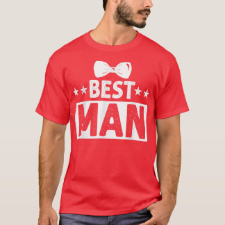 Camiseta Melhor Padrinho de casamento De Casamento Homem So