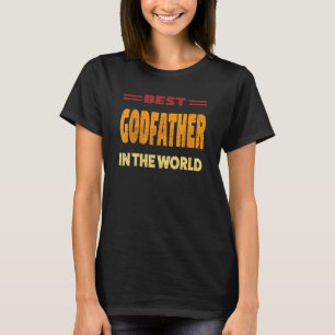 Camiseta Melhor padrinho do mundo, padrinho