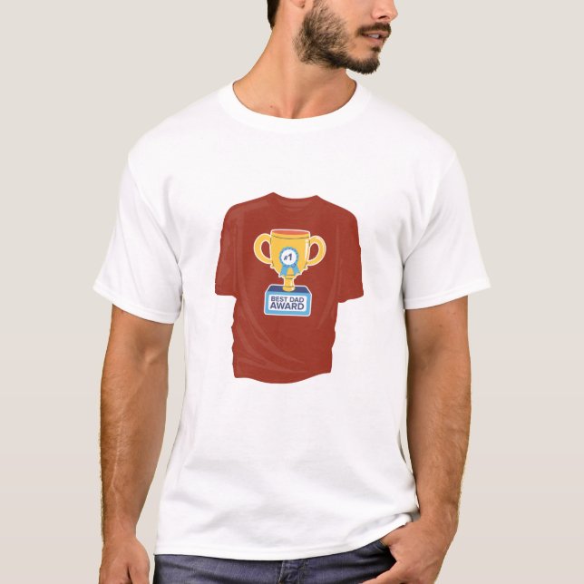 CAMISETA MELHOR PAI (Frente)