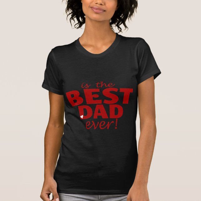 Camiseta melhor pai (Frente)