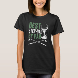 Camiseta Melhor Pai Adotivo Pelo Par Dia dos Pais de Golfe 