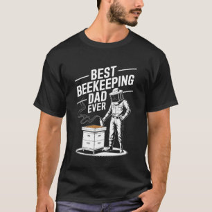 Camiseta Melhor Pai Apicultor de Todos os Tempos Piada Apic