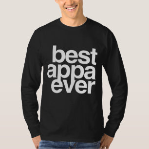 Camiseta Melhor Pai Appa De Dia de os pais Coreano