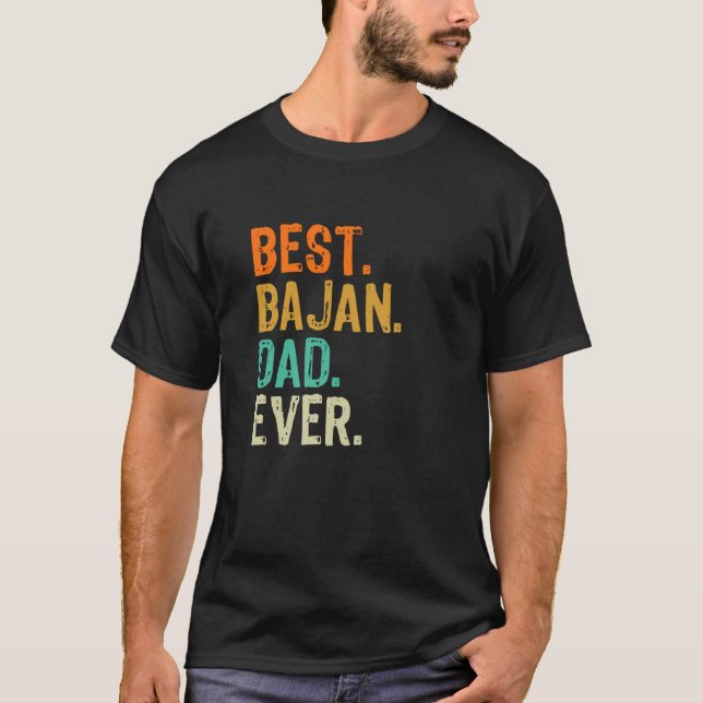 Camiseta Melhor Pai Bajan Nunca Barbados (Frente)