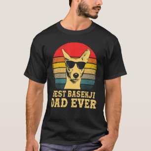Camiseta Melhor Pai Basenji Nunca Cachorro Voltagem