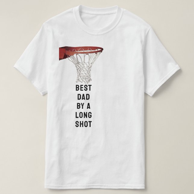 Camiseta Melhor Pai Basquetebol (Frente do Design)