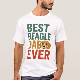 Camiseta Melhor Pai Beagle Nunca