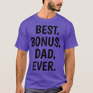 Camiseta Melhor pai bônus de todos os tempos amigo