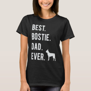 Camiseta Melhor Pai Bostie Nunca Mens Pai de Cachorro de Bo
