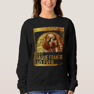 Camiseta Melhor Pai Braque Francês pai de cão para homem Cã
