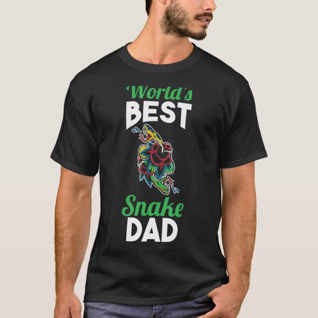 Camiseta Melhor Pai Cobra Mens Worlds (Frente)
