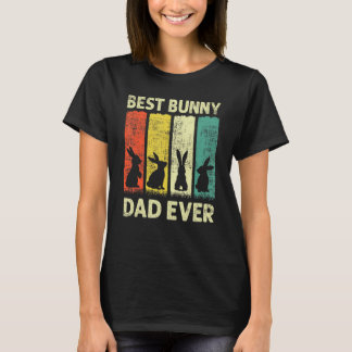 Camiseta Melhor Pai Coelho de Todos os Tempos Pai Coelho Co
