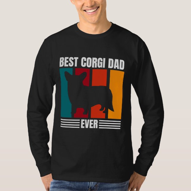 Camiseta Melhor Pai Corgi Ever 433 (Frente)