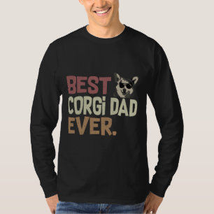 Camiseta Melhor Pai Corgi Já Proprietário De Corgi Engraçad