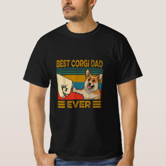 Camiseta Melhor Pai Corgi Nunca