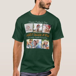 Camiseta Melhor Pai da Faculdade de Fotografias do Dia de o