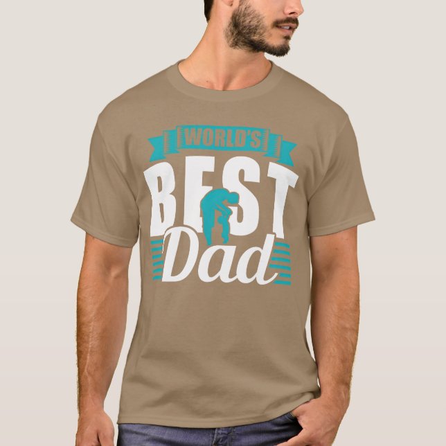 Camiseta Melhor Pai da família Dia de os pais  Pai Pai (Frente)