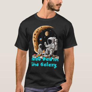 Camiseta Melhor Pai Da Galáxia  Pai Astronauta e Gala do Fi