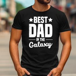 Camiseta Melhor Pai da Galáxia | Pai engraçado