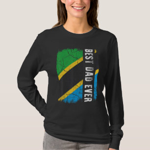 Camiseta Melhor Pai da Tanzânia por todo Pai da Tanzânia