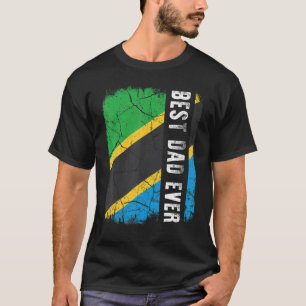 Camiseta Melhor Pai da Tanzânia por todo Pai da Tanzânia
