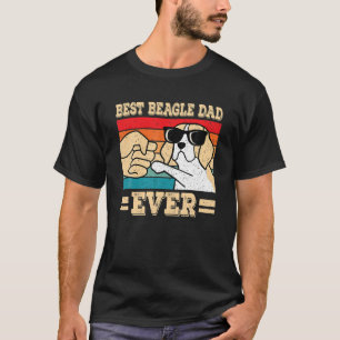 Camiseta Melhor Pai De Beagle Cão Engraçado