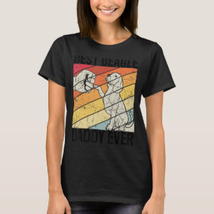 Camiseta Melhor Pai de Beagle do Mens Nunca pai de cão