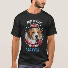 Camiseta Melhor Pai de Beagle Nunca