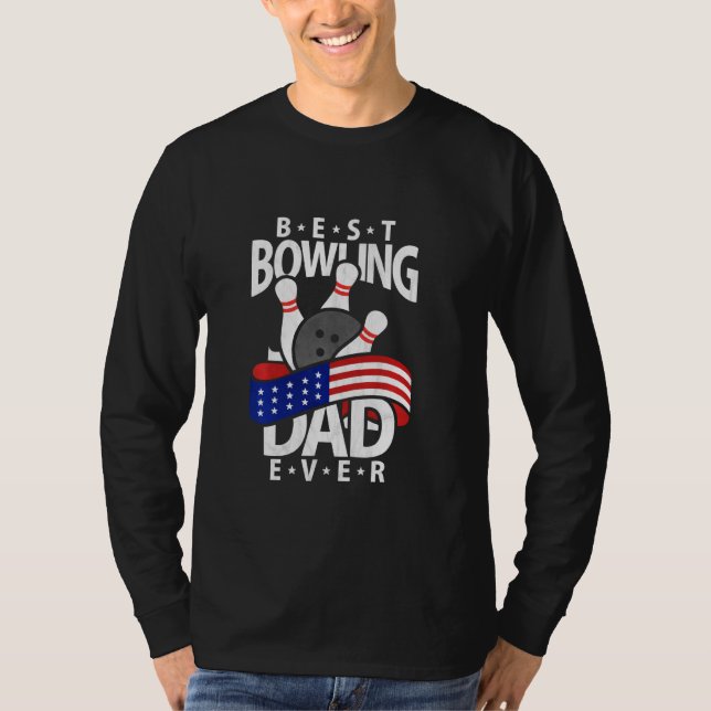 Camiseta Melhor Pai De Boliche (Frente)
