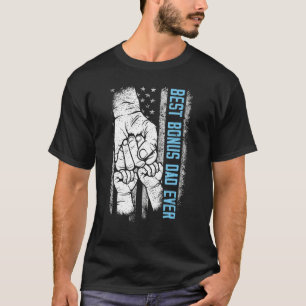 Camiseta Melhor Pai de Bônus de Todos os Tempos Pai de Acré