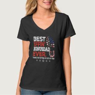 Camiseta Melhor Pai De Bônus Effin Para Obrigados De Coloca
