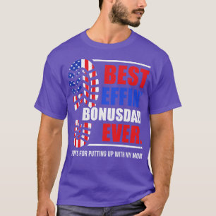 Camiseta Melhor Pai De Bônus Effin Para Obrigados De Coloca